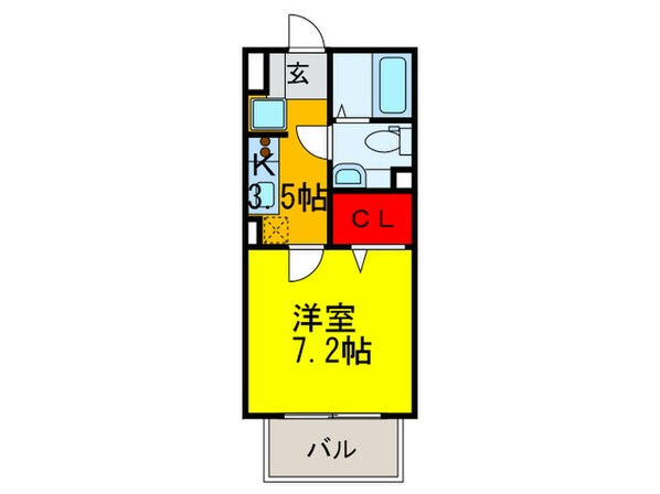 エムセジュ－ルの物件間取画像